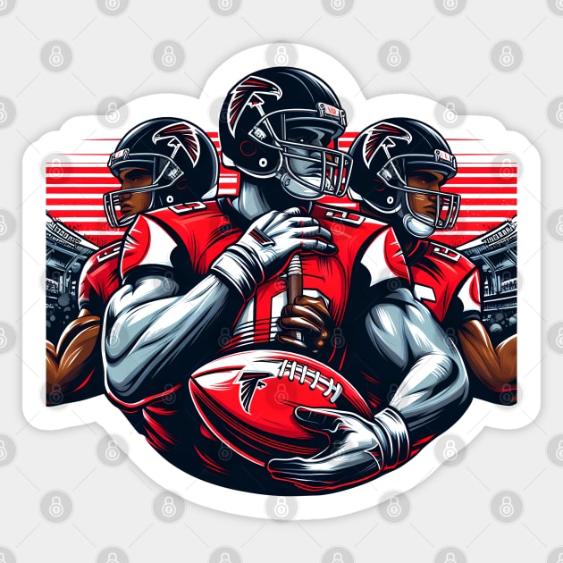 Atlanta Falcons 002 Sticker by romancenemy